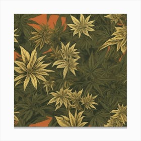 Default Default Retro Vintage Cannabis For Defferent Seasons A 1 (1) Canvas Print