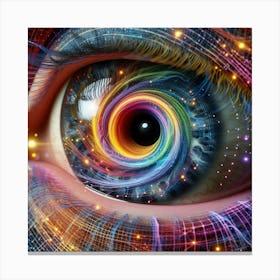 Eye Of The Universe 2 Canvas Print