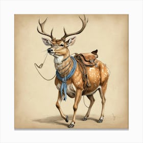 Deer! 37 Canvas Print