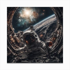 Astronaut Canvas Print