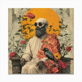 'The King Of Flowers' Canvas Print