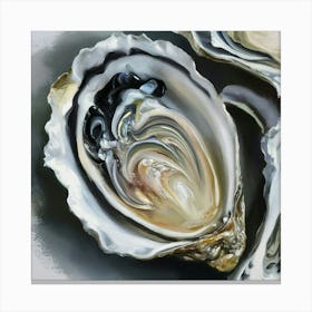 Oysters Canvas Print