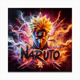 Naruto Uzumaki Art Canvas Print