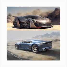 Concept Car Canvas Print