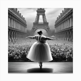 Ballet In Paris Canvas Print