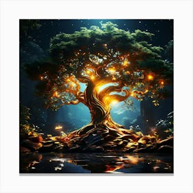 Tree Of Life 10 Canvas Print