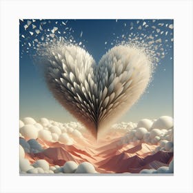 Valentine's Day Hearts 2 Canvas Print