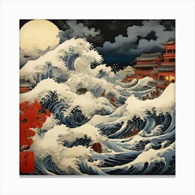 Great Wave Off Kanagawa Canvas Print