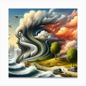 Stormy Day Canvas Print