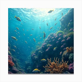 Coral Reef31 Canvas Print