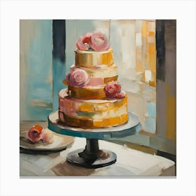 Wedding Cake Canvas Print