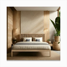 Modern Bedroom 35 Canvas Print