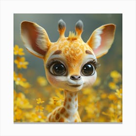 Giraffe 7 Canvas Print