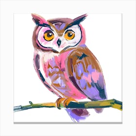 Owl 01 Canvas Print