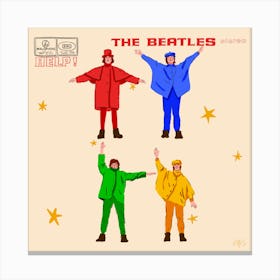 Beatles - Help Album 1 Canvas Print