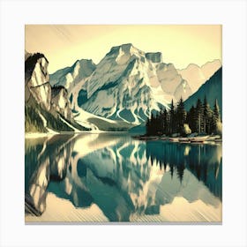Calm Cascades 7 Canvas Print
