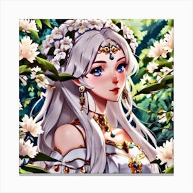 Anime Girl Canvas Print