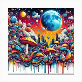 Psychedelic Art 37 Canvas Print