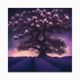 Magnolia Tree Canvas Print