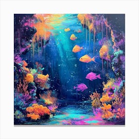 Underwater Canvas Print Art Canvas Print