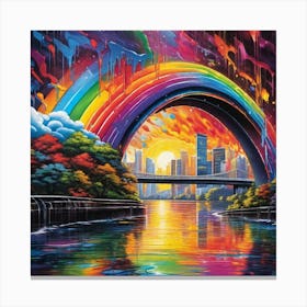 Rainbow Bridge 3 Canvas Print