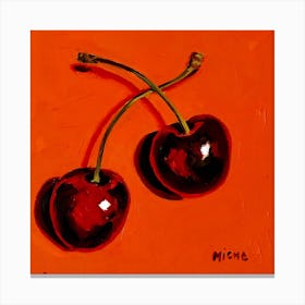 Cherries Canvas Print