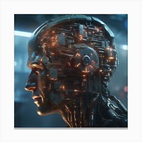 Cyborg 83 Canvas Print