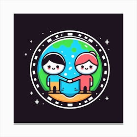 Kawaii Canvas Print