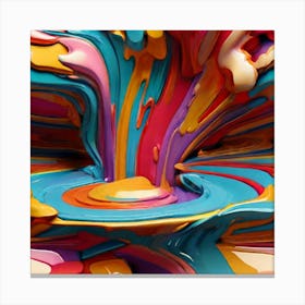 Abstract - Abstract Stock Videos & Royalty-Free Footage 2 Canvas Print