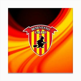 Benevento Calcio Logo Wall Art 4 Canvas Print