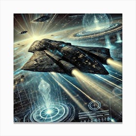 Cloaking System Phantom Class Ship Converted Canvas Print