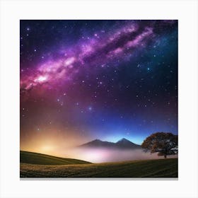 Milky Way 14 Canvas Print