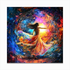 Embrace The Light - Dance Of Eternity Canvas Print