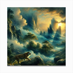 stalking Canvas Print