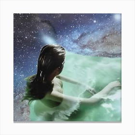 My Soul comes from the Stars Canvas Print