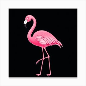 Pink Flamingo Canvas Print