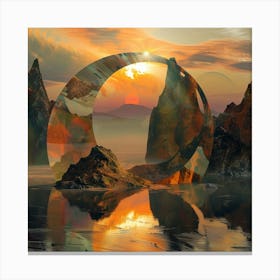 Ring Of Fire Canvas Print