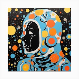 'Astronaut' 5 Canvas Print