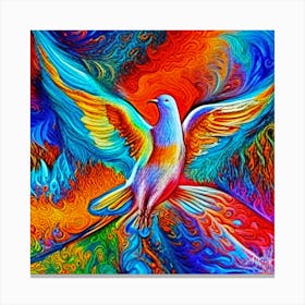 Dove Love Canvas Print