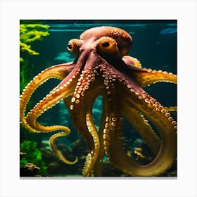 Octopus Canvas Print