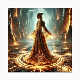 Queen Sorath Subterranean Insight Canvas Print