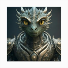 Reptilian 9 Canvas Print