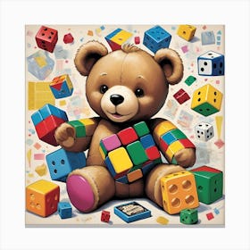 Teddy Bear Canvas Print