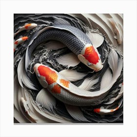 Koi Fish 5 Canvas Print