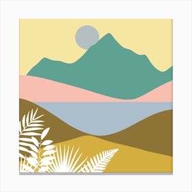 Abstract Landscape Canvas Print