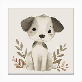 Cute Puppy Canvas Print