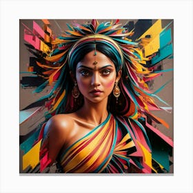 A Stunning And Vibrant Masterpiece By The Legendar Canvas Print