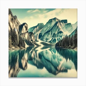Calm Cascades 15 Canvas Print