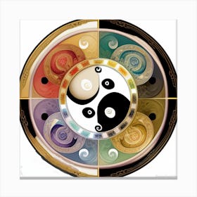 Yin Yang 2 Canvas Print