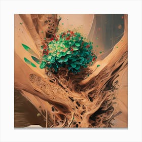 Tree In A Tree Canvas Print